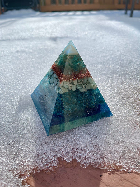 Dark Blue Orgonite