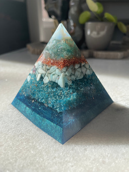 Dark Blue Orgonite