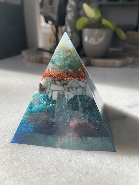 Dark Blue Orgonite