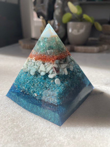 Dark Blue Orgonite