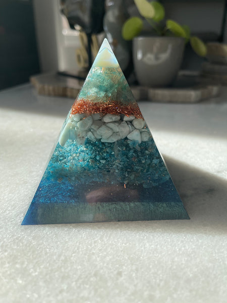 Dark Blue Orgonite