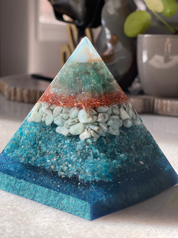 Dark Blue Orgonite