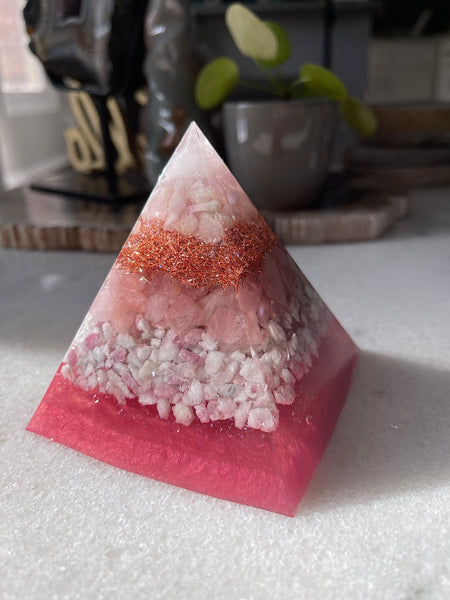 Pink Orgonite
