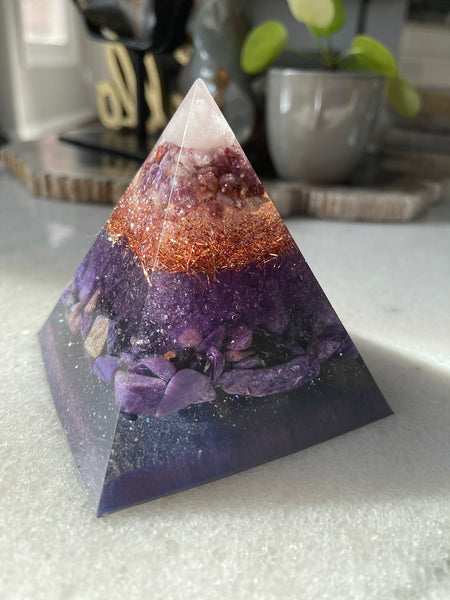 Purple Orgonite