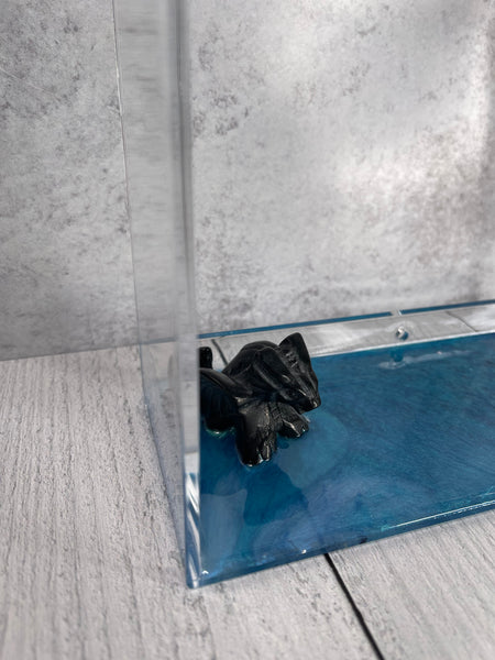 Acrylic Wall Shelf - Obsidian Dragon