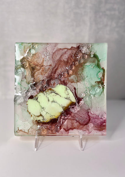 LEMON CHRYSOPRASE - 8X8