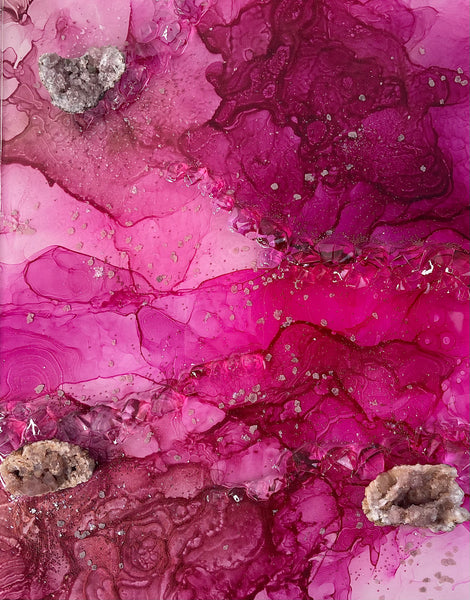 PINK AMETHYST - 11X14