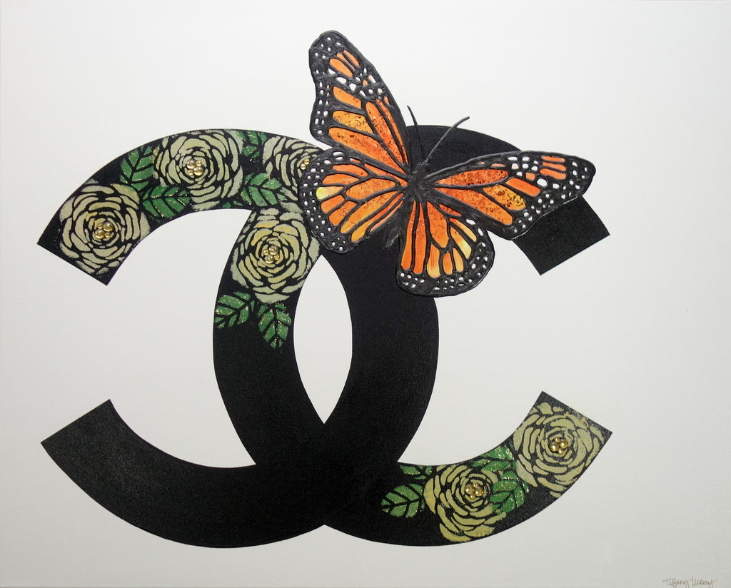 CC BUTTERFLY - MONARCH 30x24 – Tiffany Ussery Art