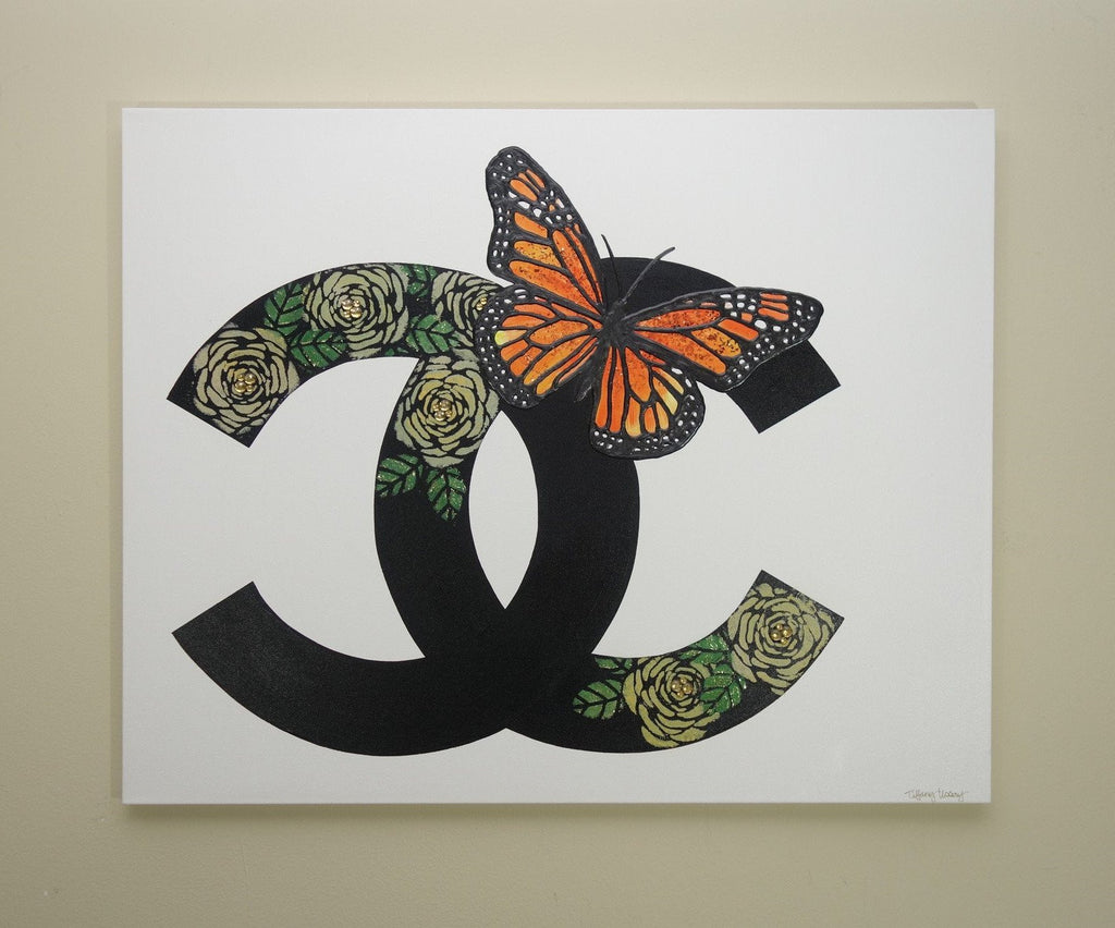 CC BUTTERFLY - MONARCH 30x24 – Tiffany Ussery Art