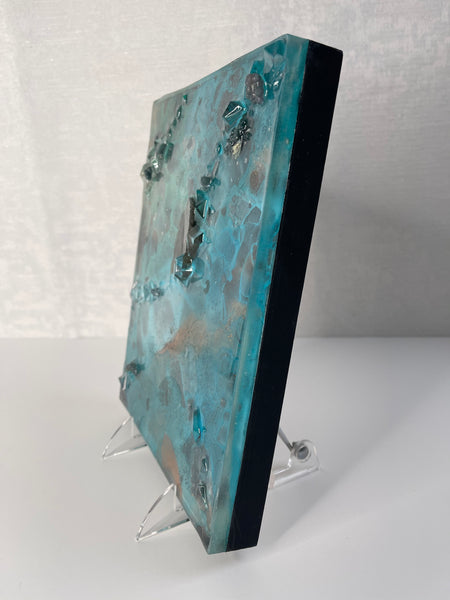 LABRADORITE & GRAPE AGATE - 8X10